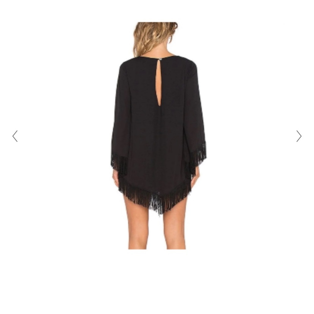 Show me your Mumu black fringe dress - Picture 3 of 3